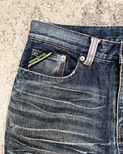 BANANA SEVEN "PSYCHO SWIRL" DENIM