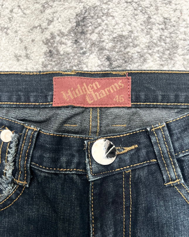HIDDEN CHARMS PAINT WASH DENIM 
