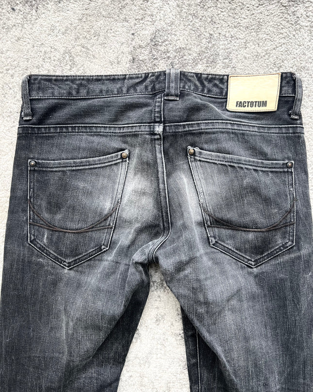 FACTOTUM "NOISE WITHOUT SOUND" DENIM