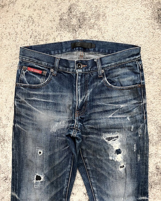 LUVMAISON "RUST SIGNAL" DENIM