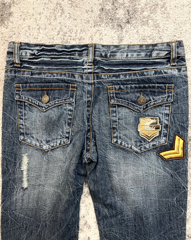 ROLLIN "PATCH RIOT" DENIM