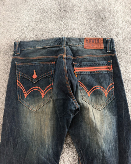 EDWIN XV "RUST FADE 2" DENIM (L)