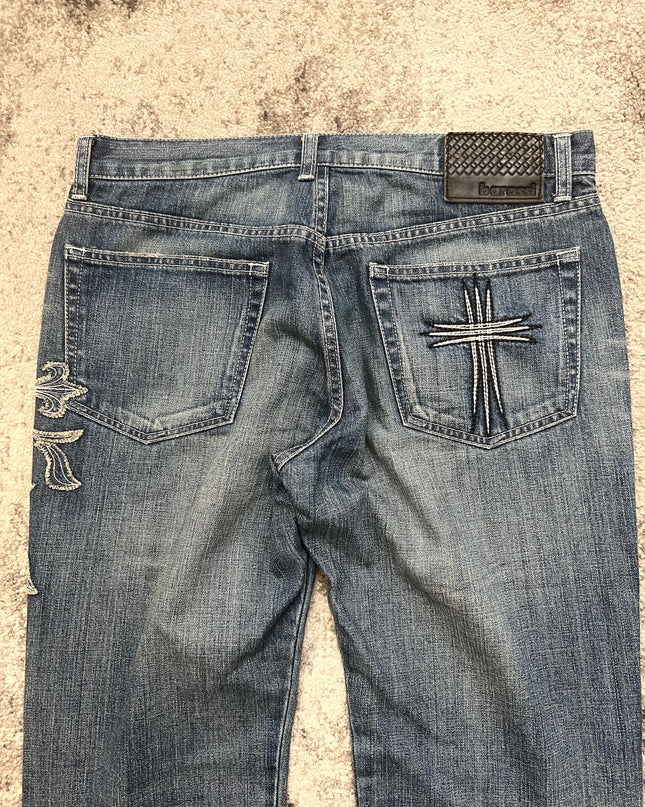 BARASSI "BLACK DUST" DENIM