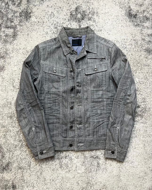 CUSTOM CULTURE "NO FUTURE" DENIM JACKET