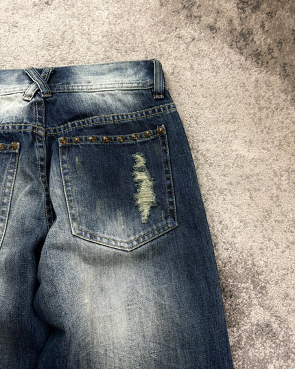 XFRM "DISTRESSED RIOT" DENIM (XS)