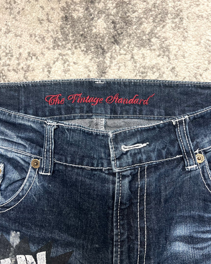 DOLLY POLICY "PROPAGANDA" DENIM