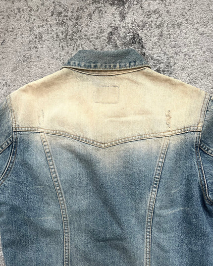 SHIBUYA 109 "BLEACH ABOVE THE NOISE" DENIM JACKET