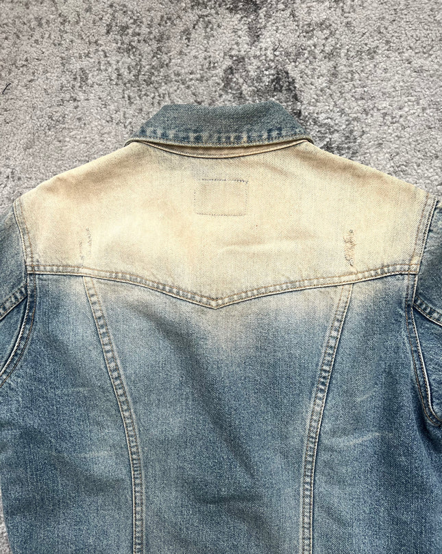 SHIBUYA 109 "BLEACH ABOVE THE NOISE" DENIM JACKET