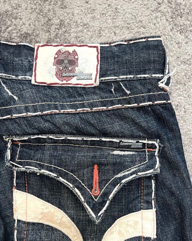 LAGUNA BEACH "WHITE WAVE" DENIM