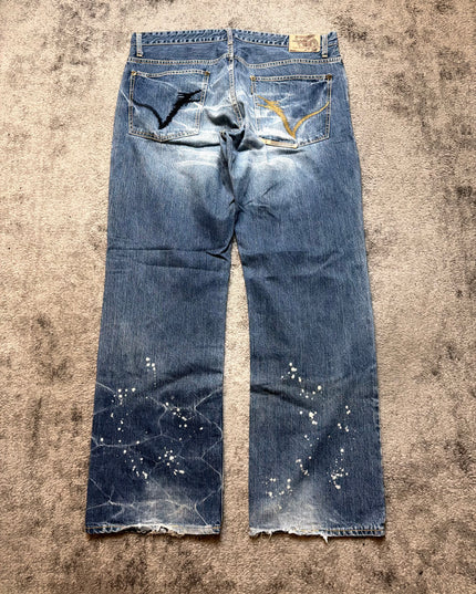DRAGONSPIRAL "FADED UNIVERSE" DENIM XL