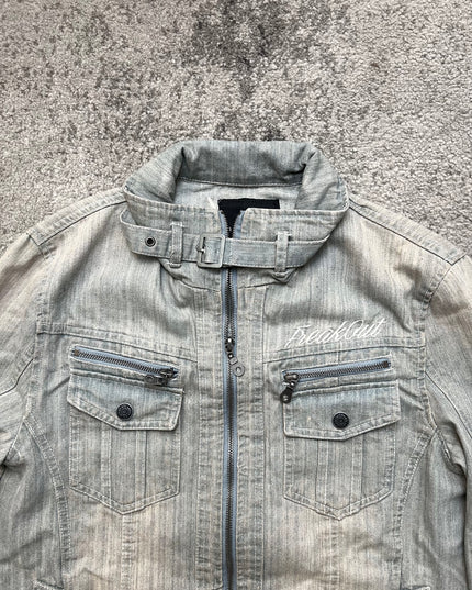 INTHEATTIC "LIGHTS &amp; DAWN" DENIM JACKET