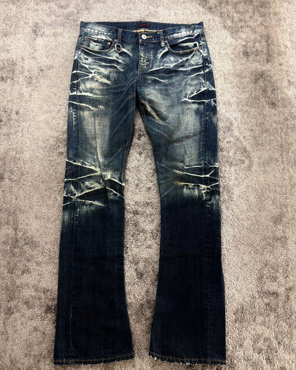 JACKROSE "VOLTAGE FADE FLARE" DENIM