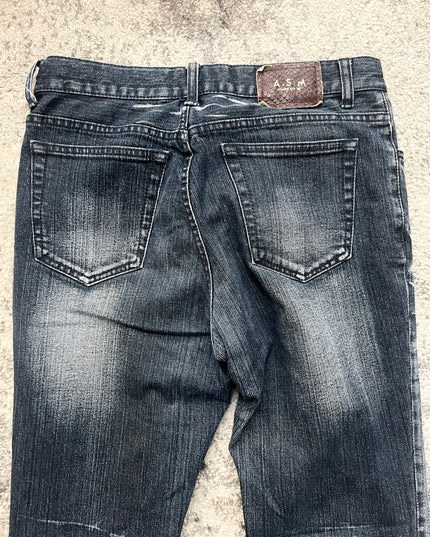 A.S.M "CONCRETE BLOOM" DENIM