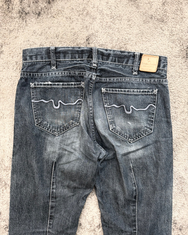 LONDON DENIM "SHADOW FLARE" DENIM