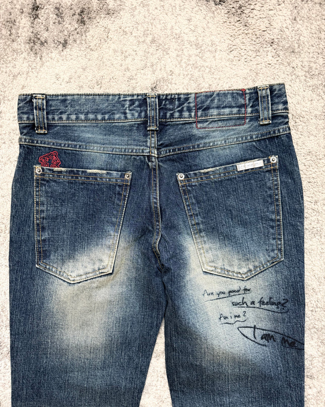 OFF THE NEIGE "INK STAINED LOVERS" DENIM