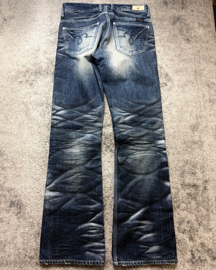 BLUE WAY "SILENT COLLAPSE" DENIM