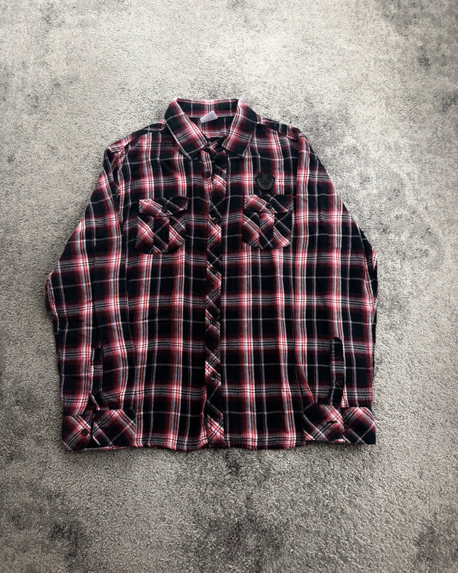 RUSS K "MIDNIGHT OUTLAW" FLANNEL (XS-S)