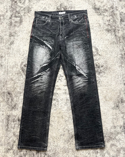 LOWBOX STONE WASH STRAIGHT LEG