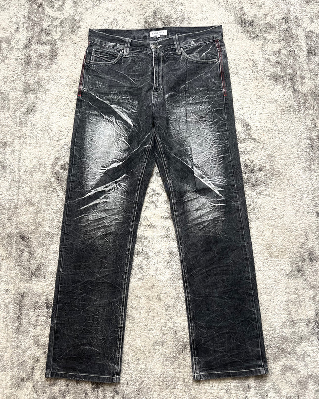 LOWBOX STONE WASH STRAIGHT LEG