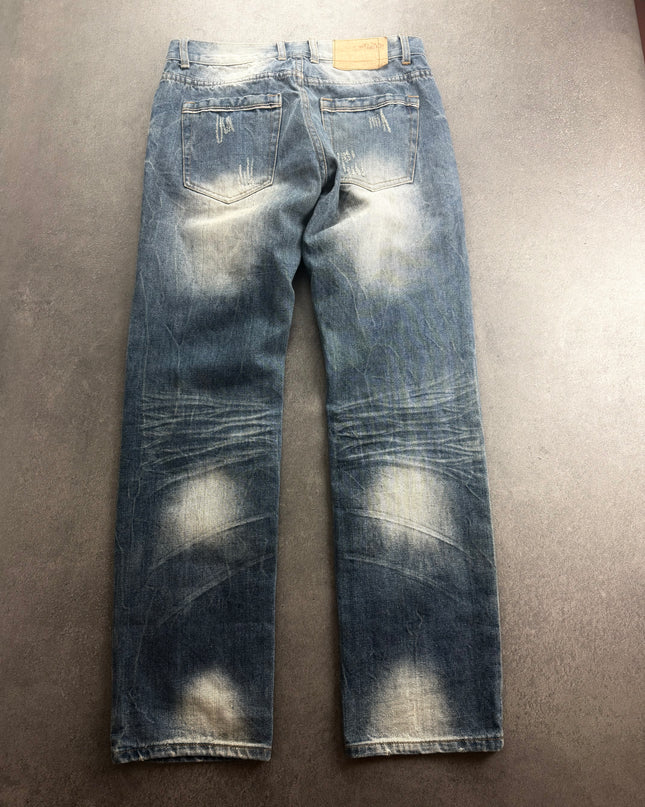 HEISEI "GHOSTED INDIGO" DENIM (S-M)