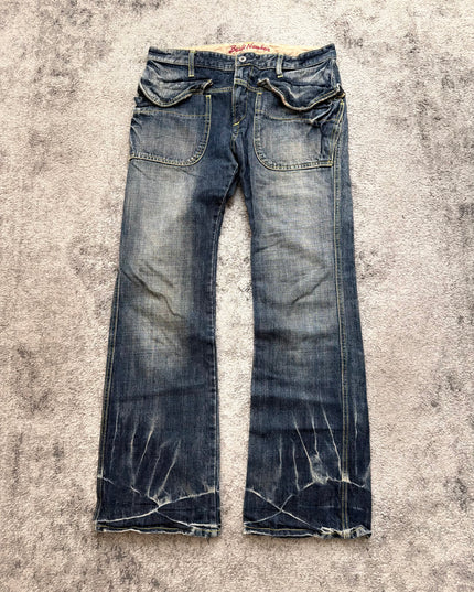 BACKNUMBER "SHADOW CURVE" DENIM