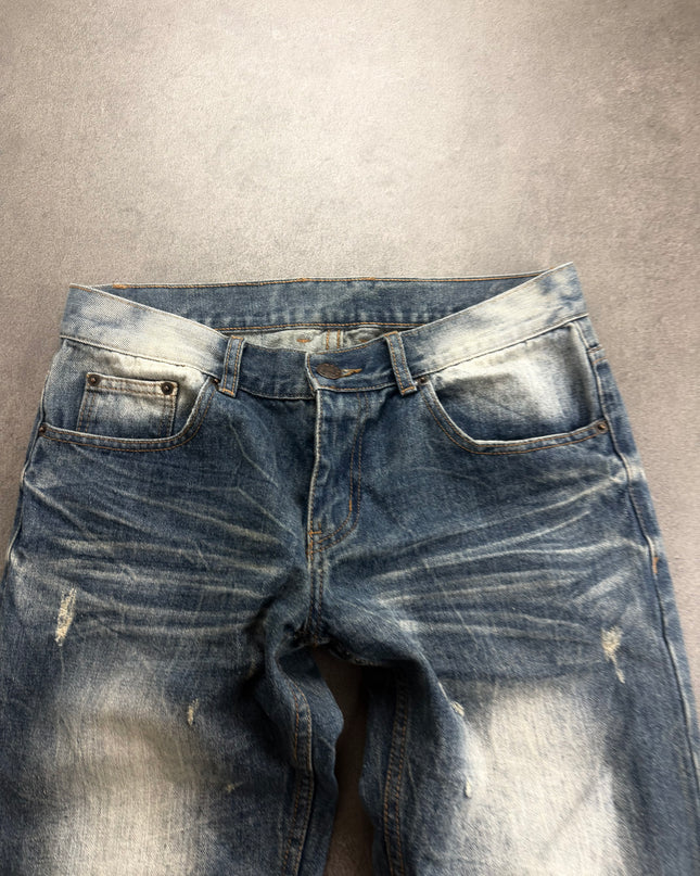 HEISEI "GHOSTED INDIGO" DENIM (S-M)