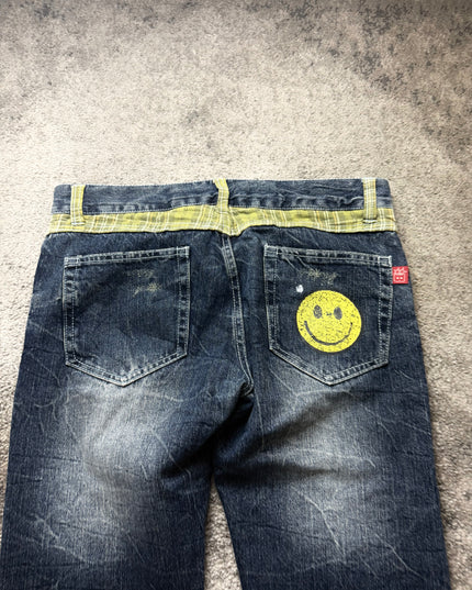 BUZZ SPUNKY "DISTRESSED PATCH" DENIM (M)
