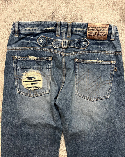 MORGAN "DESTROYED CORE" DENIM