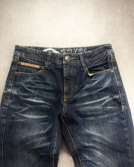 BIG TRAIN "INDIGO AFTERGLOW" DENIM (M)