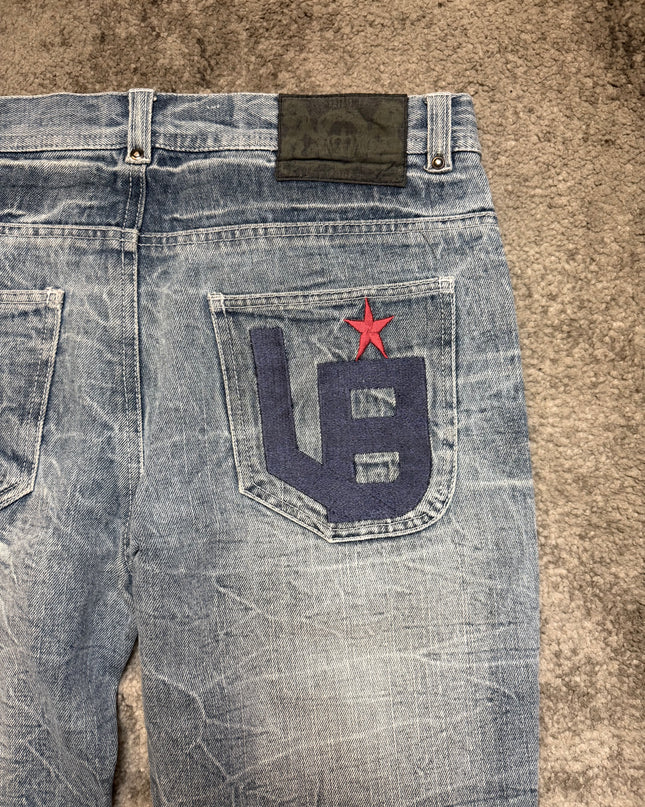 LOWBOX “PATCHWORK“ DENIM (M)