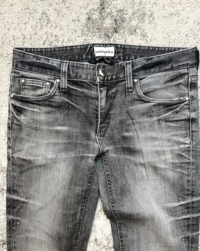 WILD PARTY "ASHES IN MOTION" SLIM FIT DENIM