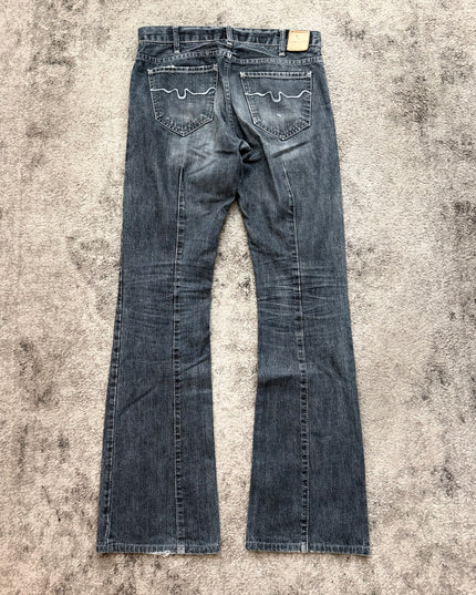 LONDON DENIM "SHADOW FLARE" DENIM
