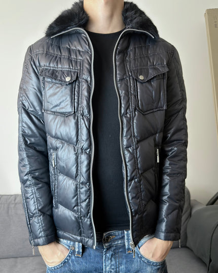ABAHOUSE "BLACK ICE AVIATOR" PUFFER