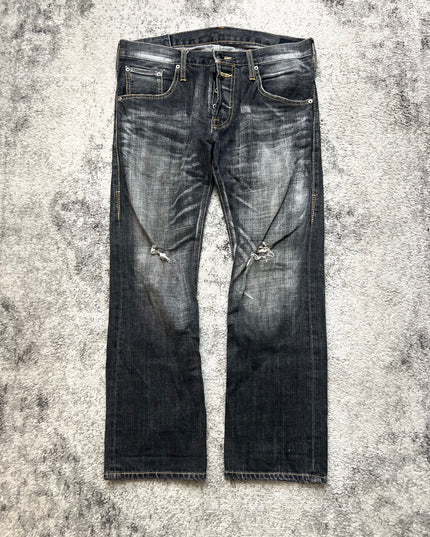 GLOBAL WORK "CHARCOAL PHANTOM" DENIM