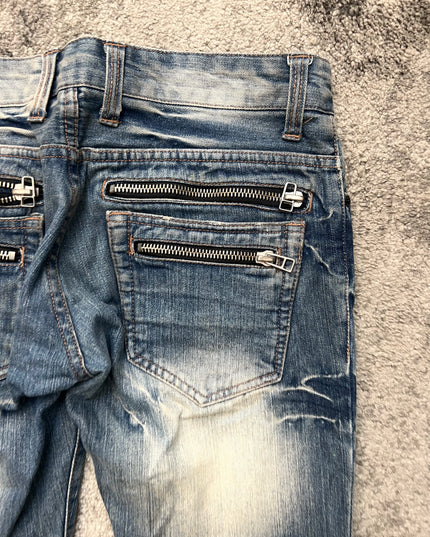 ROCK THREE STYLE "BROKEN YOUTH" DENIM