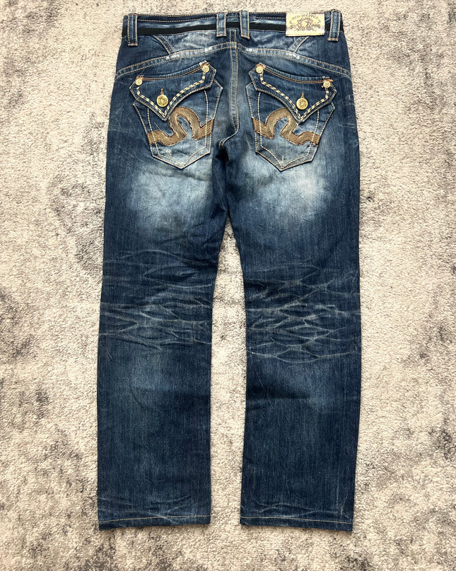 RED PEPPER "SNAKE ECLIPSE" DENIM