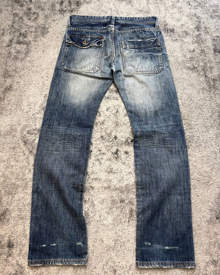 R.NEWBOLD "FADED DISCIPLINE" DENIM
