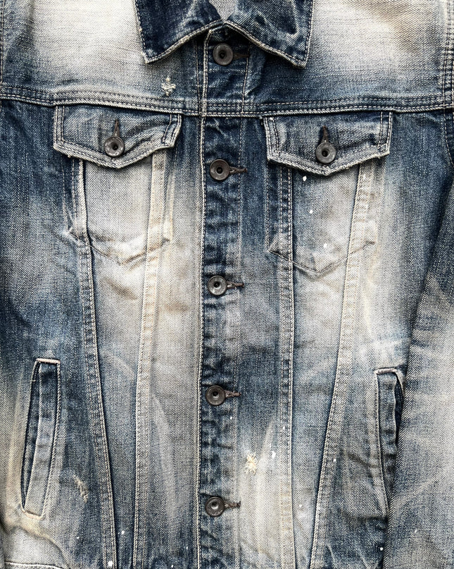 FUGA "CONCRETE FADE" DENIM JACKET