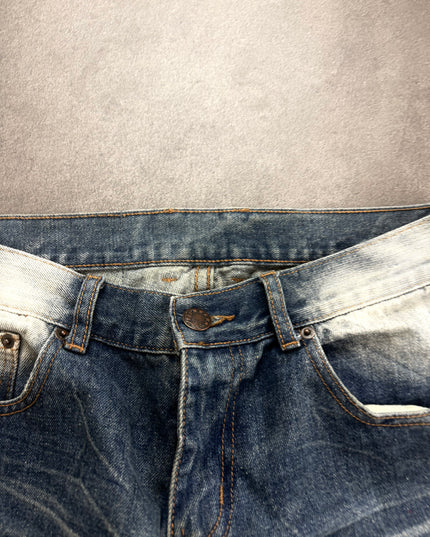 HEISEI "GHOSTED INDIGO" DENIM (S-M)