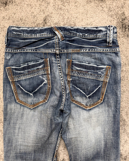 TAKEO KIKUCHI "RUST INDIGO" DENIM