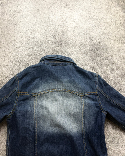JACKROSE "INDIGO SHADOW" DENIM JACKET (S-M)
