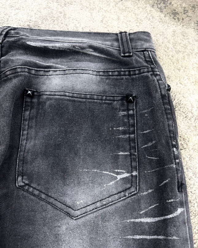K.U.I "BLACK ASH" DENIM (M)