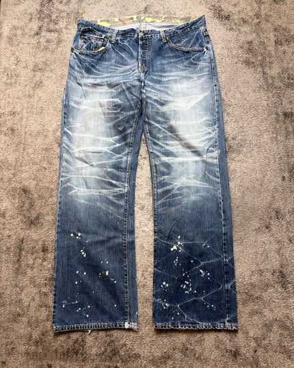 DRAGONSPIRAL "FADED UNIVERSE" DENIM XL