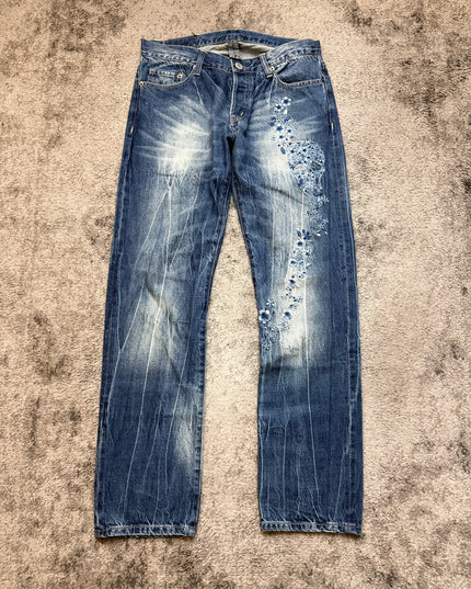 NAMTATSU "BLOOM WASH" DENIM