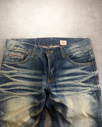 BILLVAN "INDIGO AFTERBURN" DENIM (M)
