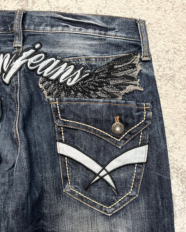 ORIRIN "ANGEL STATIC" DENIM
