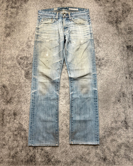 ADRIANO GOLDSCHMIED "SUN-BLEACHED" DENIM