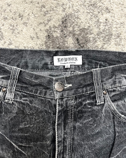 LOWBOX STONE WASH STRAIGHT LEG