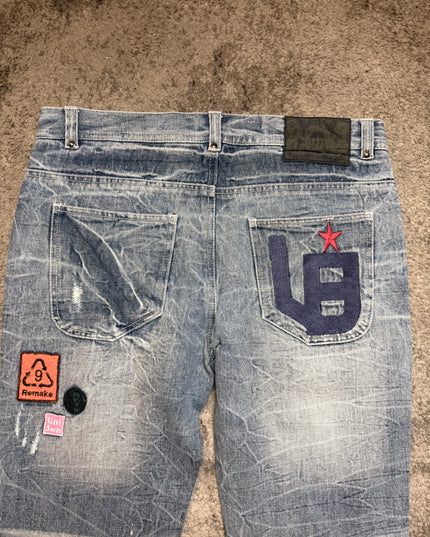 LOWBOX “PATCHWORK“ DENIM (M)