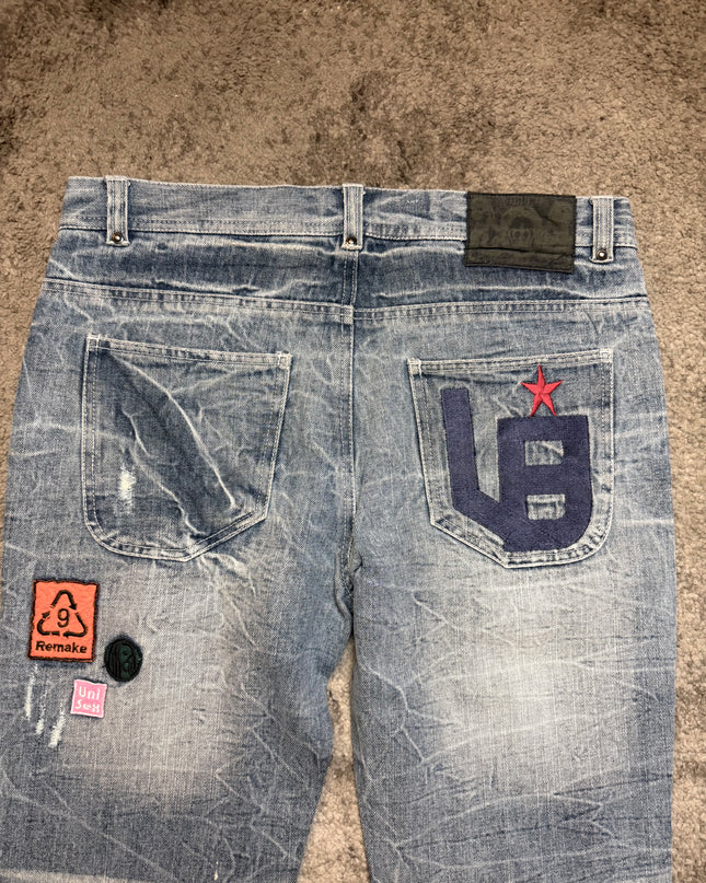 LOWBOX “PATCHWORK“ DENIM (M)